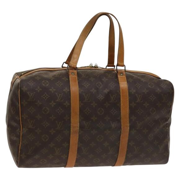 LOUIS VUITTON Monogram Sac Souple 45 Boston Bag M41624 - Picture 1 of 16